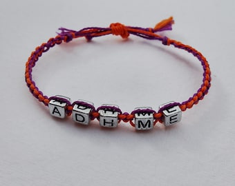 ADHD fun adjustable bracelet