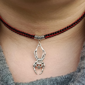 Halloween Gothic Charm Adjustable Choker Necklace - Custom
