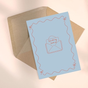 Envoyer de l'amour ~ guérissez bientôt meilleur coeur pour sa jolie carte de voeux
