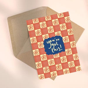 Vous avez ça ~ allez mieux guérissez continuez carte de voeux pour elle
