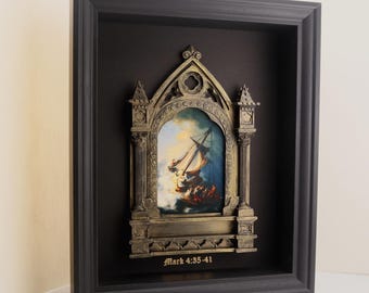 Sanctus Devotional Art Mark 4:35-41