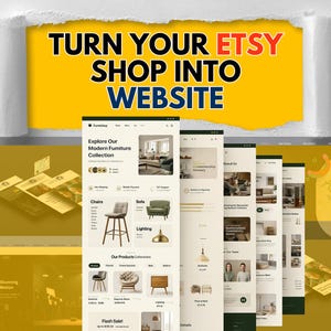 Etsy Shop Website Design: Custom WordPress & Shopify Store Development