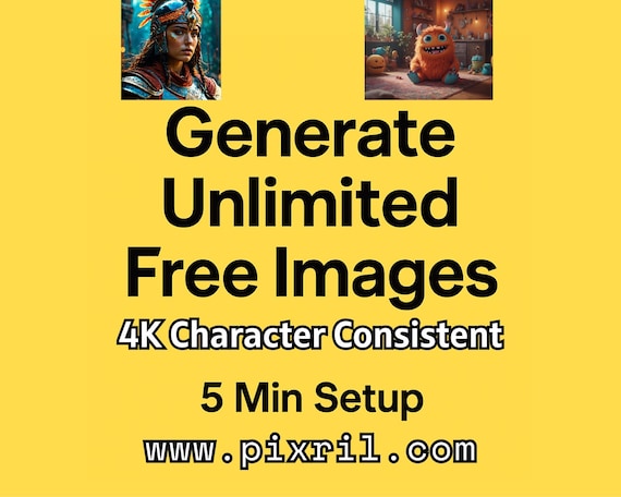AI Image Generator Setup Guide: Unlimited Free Art (Digital Download)