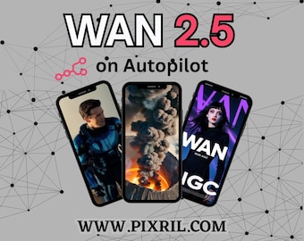 Wan 2.5 AI Video Automation | Image-to-Video Generator | n8n Workflow Template | Instant Download