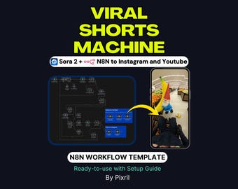 Gerador de IA para vídeos virais de câmeras corporais | Fluxo de trabalho Sora 2 n8n | Publicação automática de vídeos curtos no YouTube e Reels no Instagram