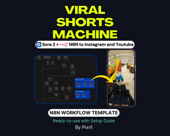 Viral Bodycam AI Generator | Sora 2 n8n Workflow | Auto-Post YouTube Shorts & Instagram Reels