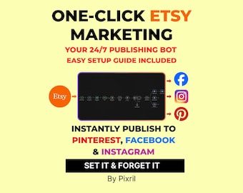 n8n Automation Template: AI Social Media Agent for Etsy Sellers