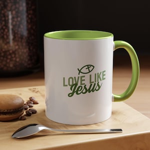 Christian Love Mug: Inspirational Faith-Based Coffee Cup