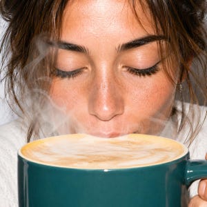 Mug géant en céramique de 600 ml (20 oz), compatible micro-ondes et lave-vaisselle, cadeau idéal pour hommes et femmes, format XXL, bleu et rose. image 8