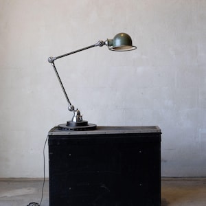 Sea Green Jielde Domecq Adjustable Lamp | French Industrial