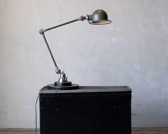 Sea Green Jielde Domecq Adjustable Lamp | French Industrial