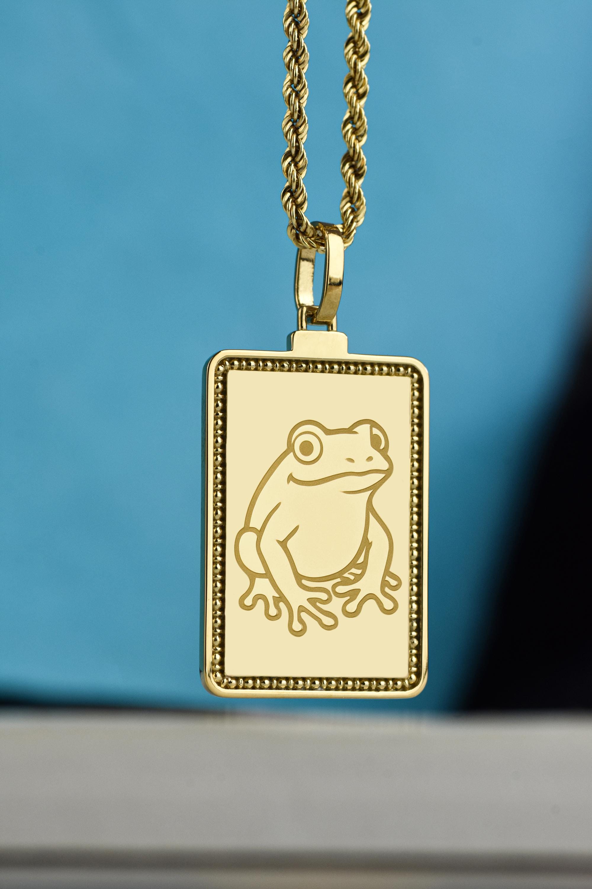 Pepe Frog Pendant - Etsy