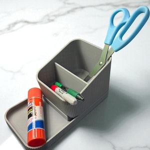 Modular Desk Organizer / Modular Desk Organizer  / Desk Storage / Pen Holder / Customizable Organizer