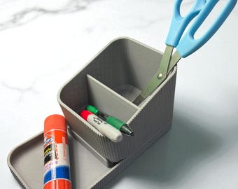 Modular Desk Organizer / Modular Desk Organizer  / Desk Storage / Pen Holder / Customizable Organizer