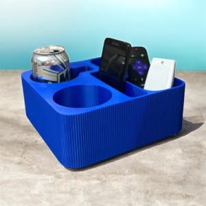 Couch Organizer / Couch Organizer / Remote Control Holder /  Living Room Organizer / Drink Holder