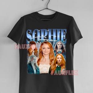 SOPHIE TURNER Shirt, Sophie Turner Retro Tshirt, Sophie Turner 90s Vintage Tees, Sophie Turner Fans Gift, Sophie Turner Kids Tee Merch