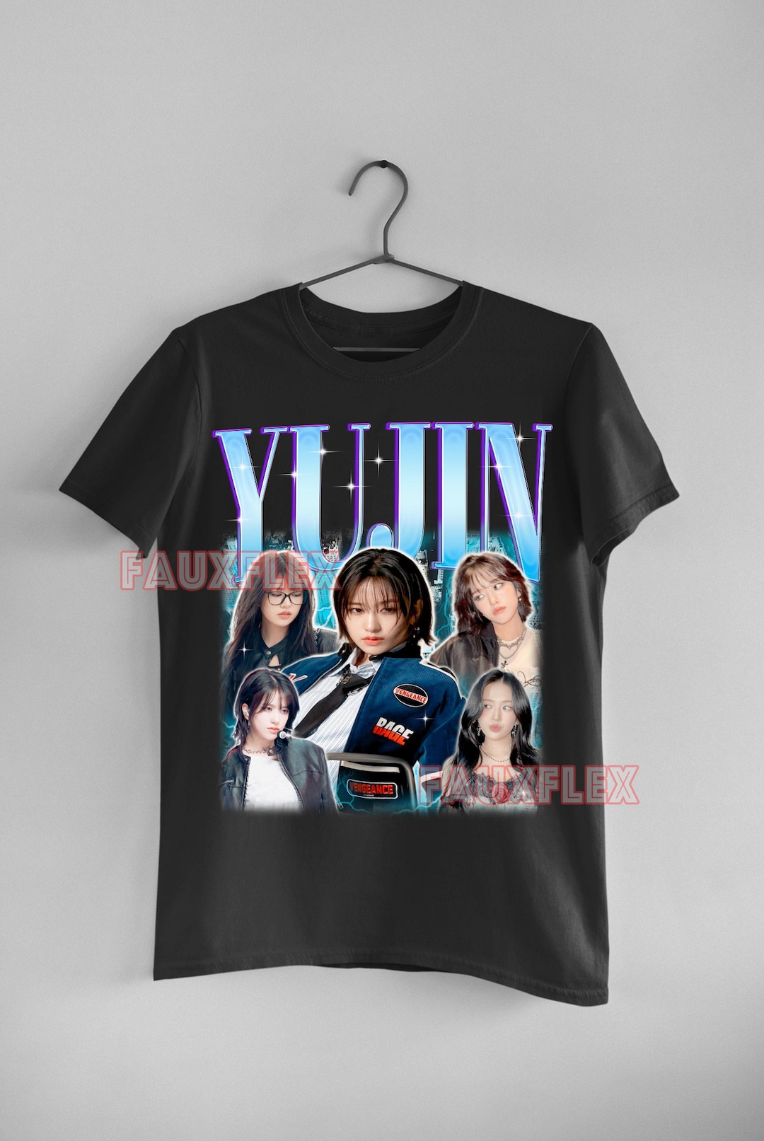 ive MD ファンコン tシャツ トレカ無し ユジン YUJIN IVE Shirt, Yujin Retro Tshirt, Ive Vintage Fan Tees, Kpop