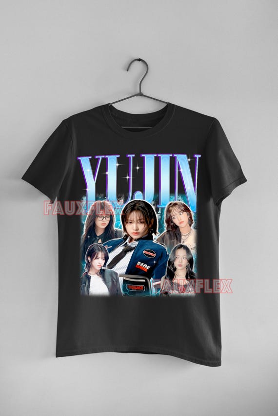 YUJIN IVE Shirt, Yujin Retro Tshirt, Ive Vintage Fan Tees, Kpop