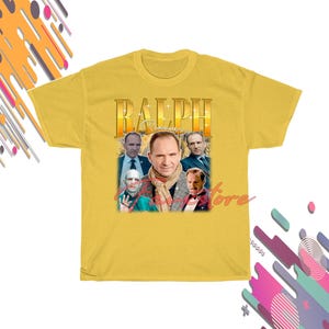 RALPH FIENNES Shirt, Ralph Fiennes Retro Tshirt, Actor Vintage Fan Tees, Movie Sweatshirt Merch Gift, TV Series Kids Tee Sweater image 5