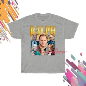 RALPH FIENNES Shirt, Ralph Fiennes Retro Tshirt, Actor Vintage Fan Tees, Movie Sweatshirt Merch Gift, TV Series Kids Tee Sweater image 4