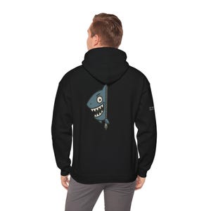 ZIP MONSTER Hoodie - Shark Snarl with Chomp