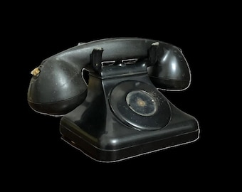 Unrestored Vintage Leich Model 90 Desk Phone – Mid-Century Design