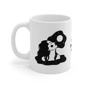 Divine Feminine Energy Mug | Inspirational Coffee Cup, Spiritual Gift, Self-Care Reminder, Artful Drinkware, Unique Home Decor