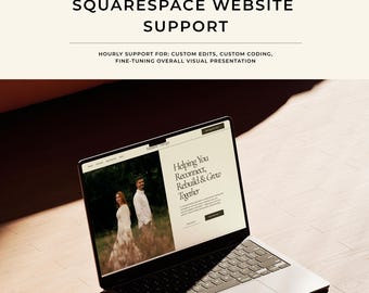 Squarespace 7.1 Uurlijkse ondersteuning | Hulp en assistentie bij Squarespace-websites