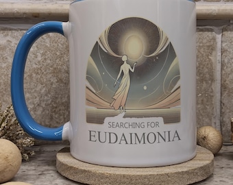 Searching for Eudaimonia Coffee Mug