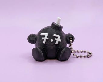 Army Bomb Guy Keychain | Fan Inspired K-Pop Concert Charm | 3D Printed Bag Accessory