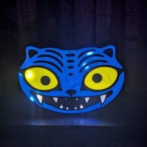 Derpy Tiger Lightbox – Kpop Demon Hunter Inspired