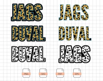 DUVAL SVG Design — Mostre seu orgulho por Jacksonville com equipamentos personalizados para o dia do jogo.