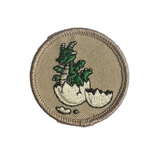 Hatching Dragon Patrol BSA Boy Scouts Of America Embroidered Iron On Patch 41-V