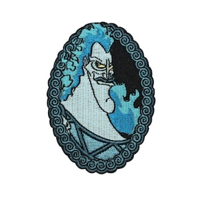Disney Villain Hades Cool Hercules Embroidered Iron On Patch - Kids Disney Movie 02-D