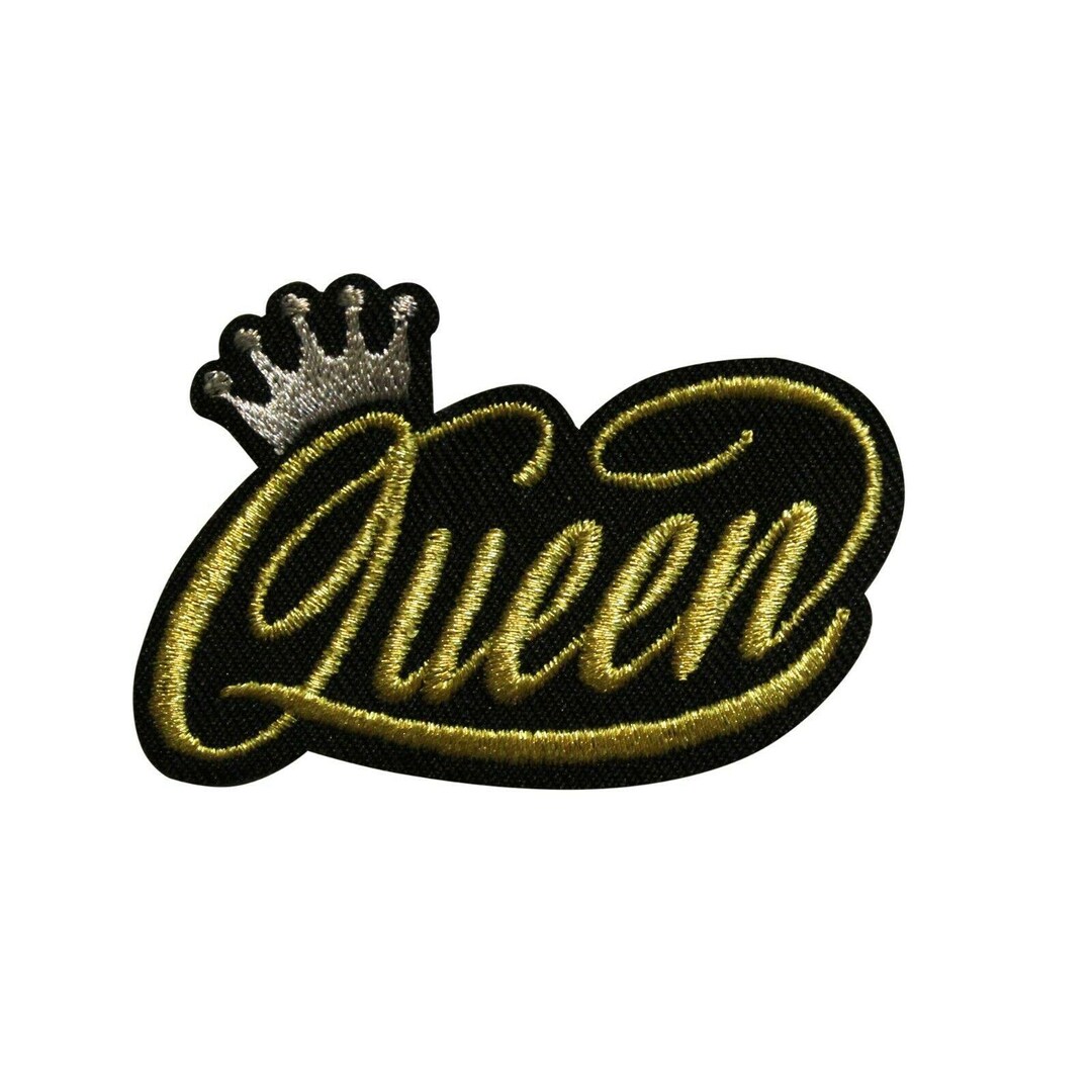 Black Queen Embroidered Iron on Patch - BLM 59-O - Etsy