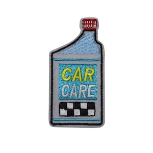 Car Care Embroidered Iron On Patch 50-K