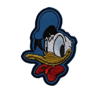 Donald Duck Embroidered Iron On Patch - Disney Movie Mickey Mouse 01-I