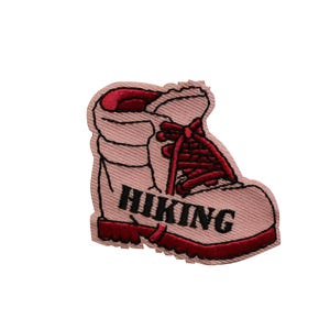 Hiking Embroidered Iron On Patch 53-U