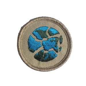 Earthquake Patrol BSA Boy Scouts Of America Embroidered Iron On Patch 41-V