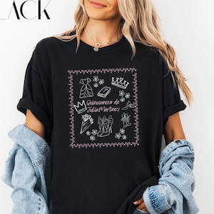 Mis Quince Squad Shirt Comfort Colors Custom Quinceanera Shirt Matching Quinceanera Gift 15th Birthday Party Tshirt Bow Mis Quince Anos gift