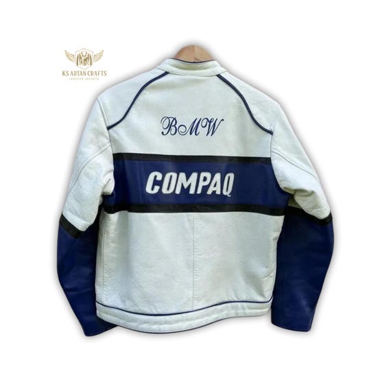 BMW Compaq Racing Leather Jacket | Williams F1 Inspired Motorcycle