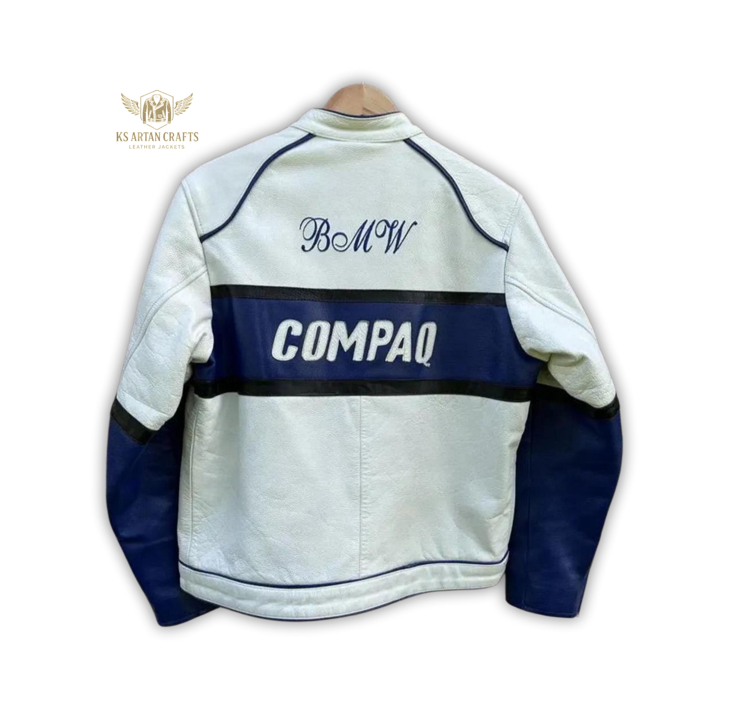 BMW Compaq Racing Leather Jacket | Williams F1 Inspired Motorcycle