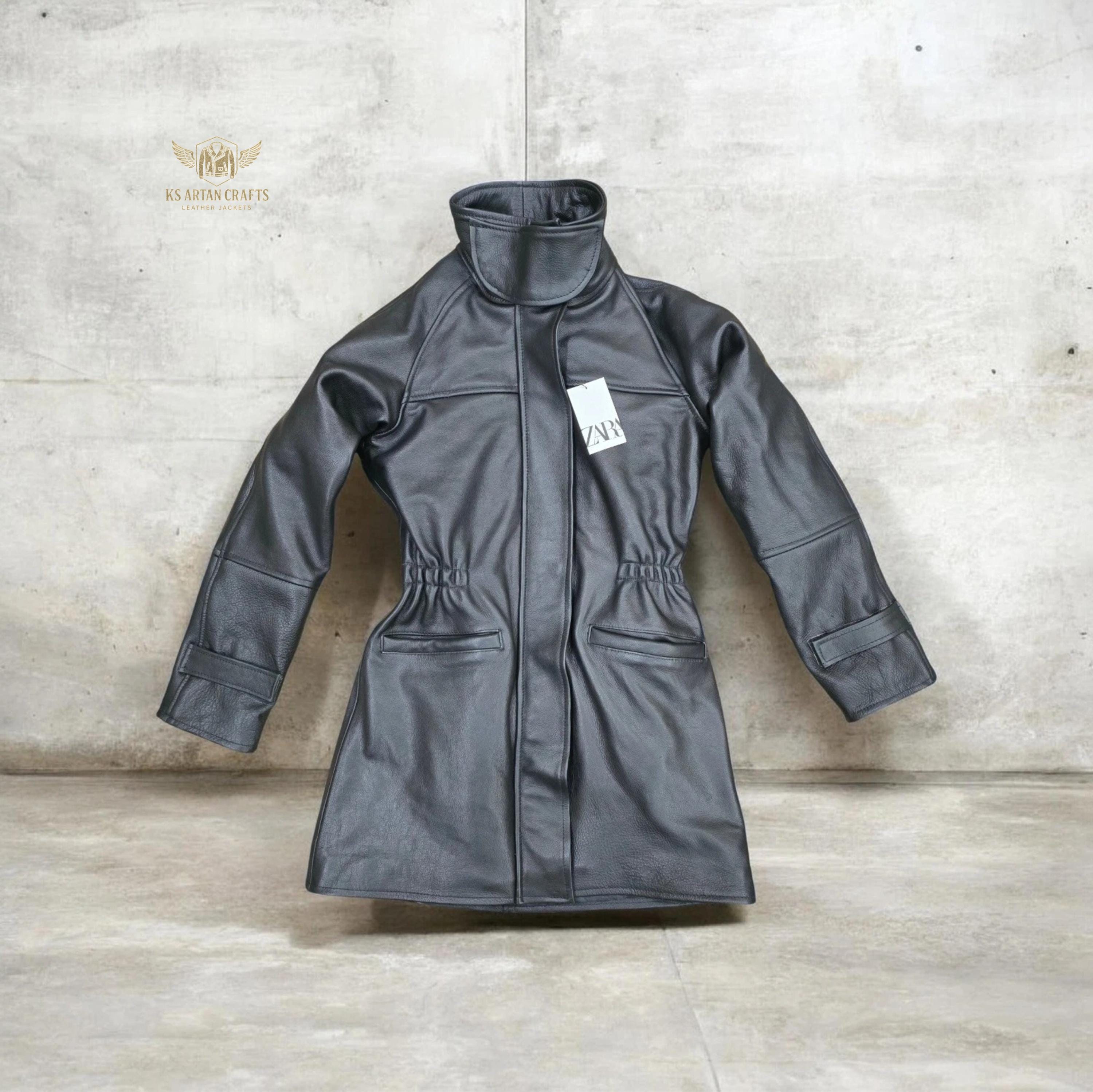 Men zara leather jackets - Etsy 日本