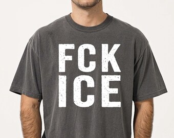FCK ICE Protest Shirt, Abolish ICE Sweatshirt, Pro Immigrant Activist Shirt, Anti Deportation Statement Top