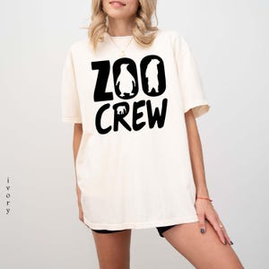 Zoo Crew Shirt, Matching Family Zoo Day Tee, Animal Lover Sweatshirt, Funny Zoo Group Outfit, Safari Squad Shirt, Zoo Trip Gift Idea
