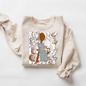 Remy Mouse Shirt, Ratatouille Shirt, Disney Shirt, Magical Kingdom Shirt, Lil Chef Sweatshirt, Little Chef Remy Comfort Colors Shirt