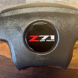 Silverado/SUV steering wheel emblem logo -- Z71