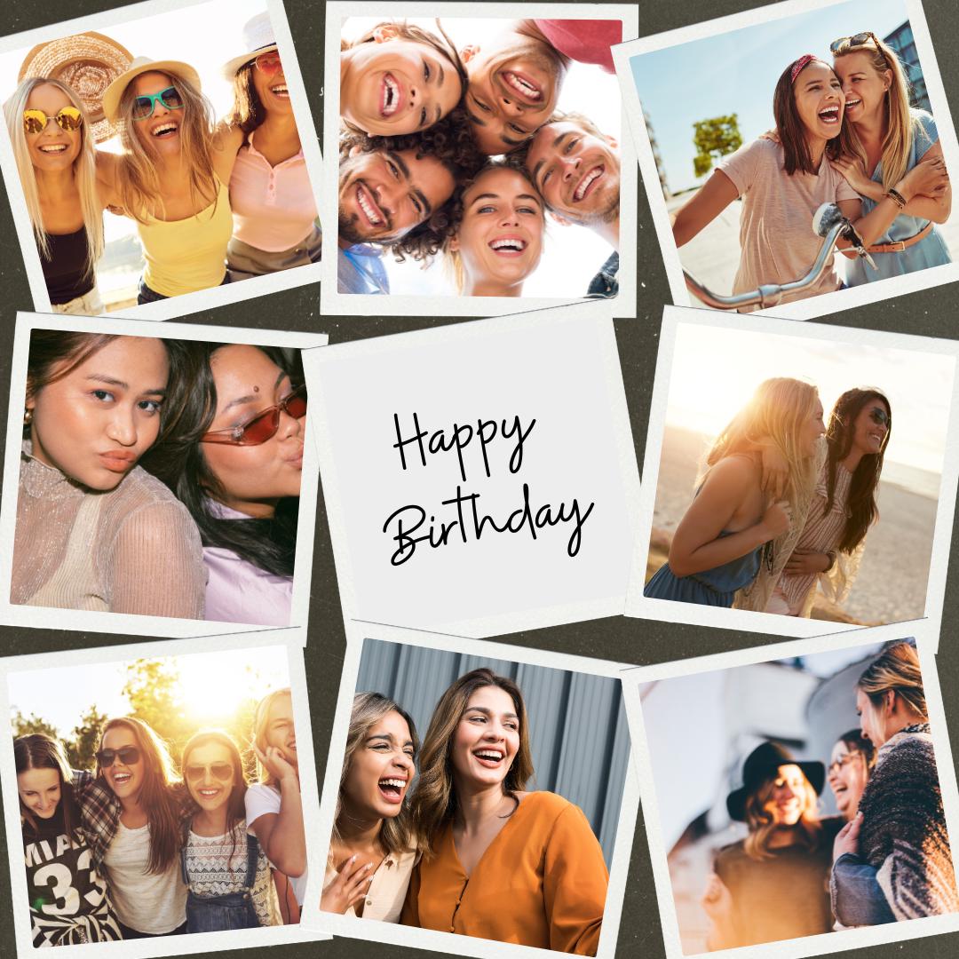 VRIENDSCHAPskaart - GEPERSONALISEERD - 4 ontwerpkeuzes - naast elkaar of  mijlenver uit elkaar Besties zullen altijd verbonden blijven - Beste vriend  - elke gelegenheid - Etsy België, image size:1080x1080