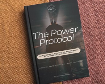 The Power Protocol Fitness eBook: Workout & Nutrition Planner (Digital PDF)