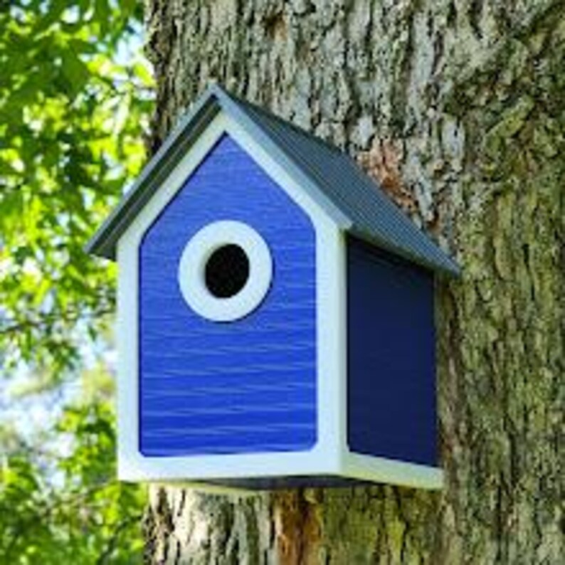 3D Printed Birdhouse: Wren, Chickadee & Nuthatch Nesting Box - Etsy